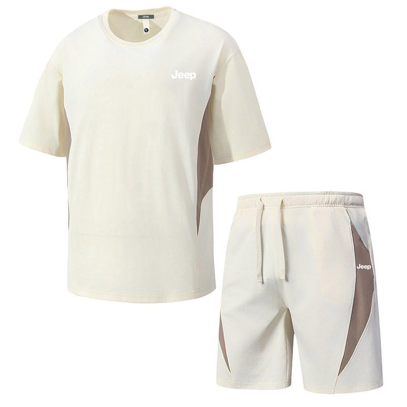 

Повседневный спортивный сет Unisex 2 Piece Set Jeep, бежевый