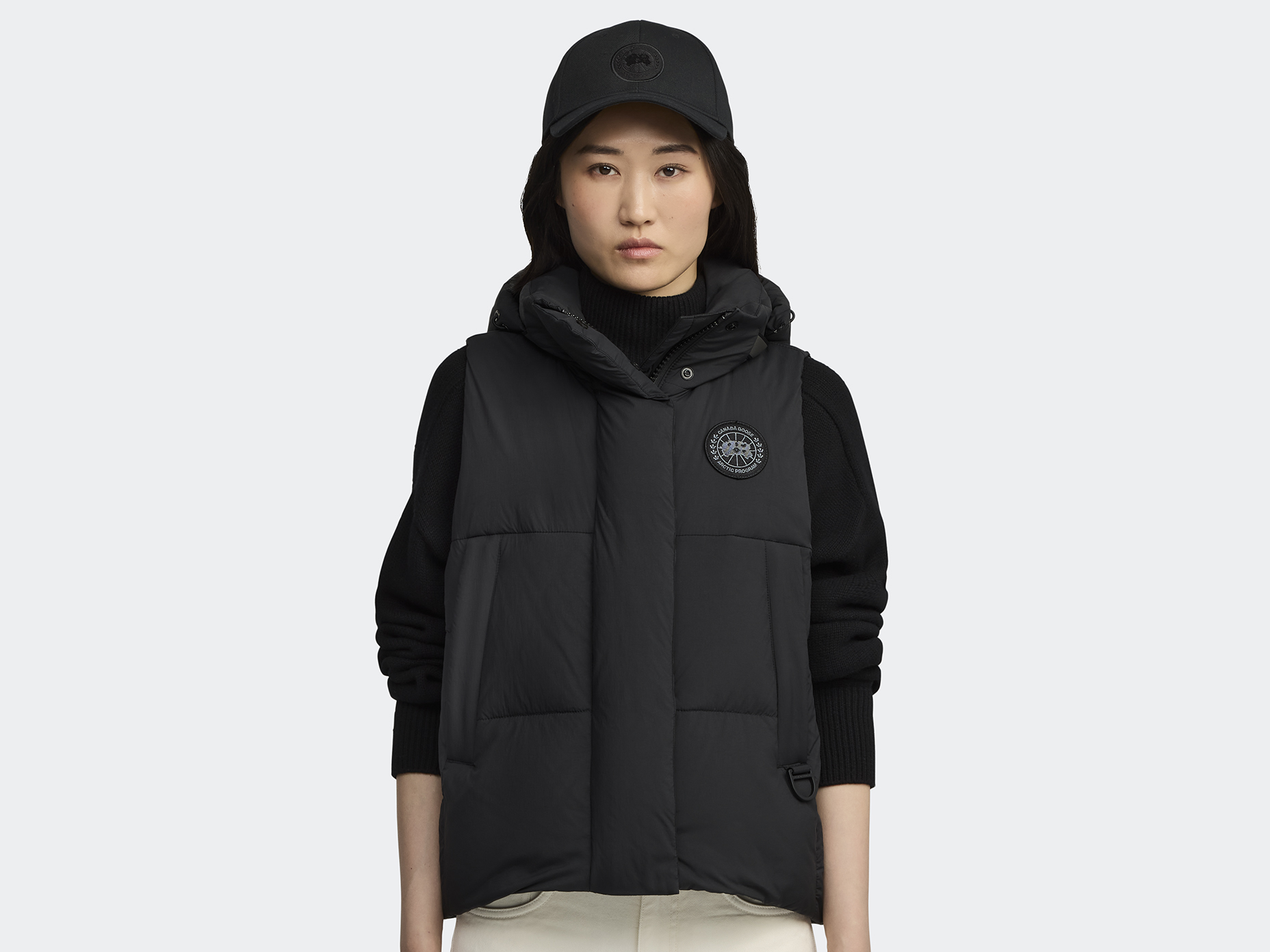

Пуховой жилет Canada Goose Junction Black Label, черный