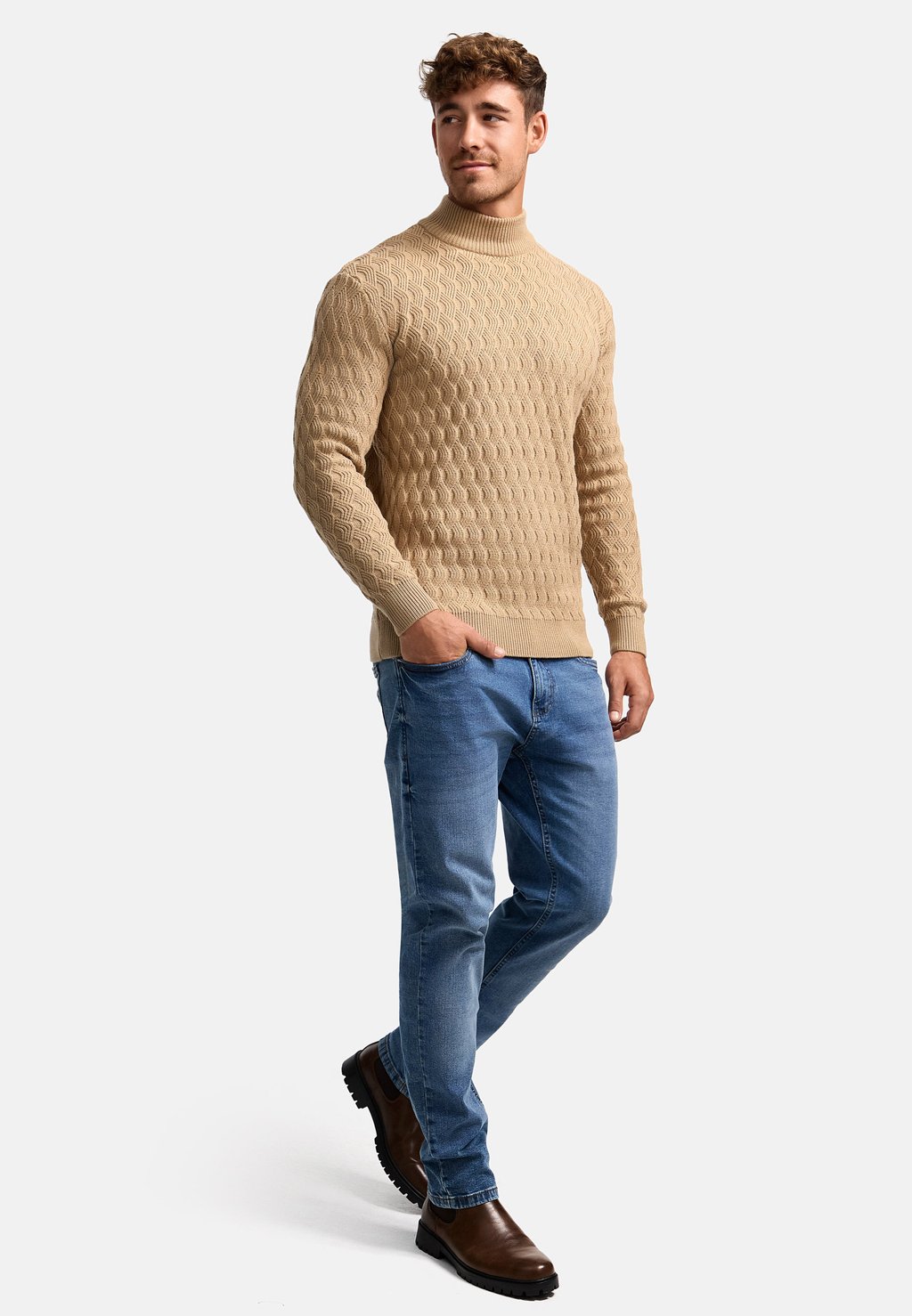 

Джемпер INDICODE JEANS, коричневый