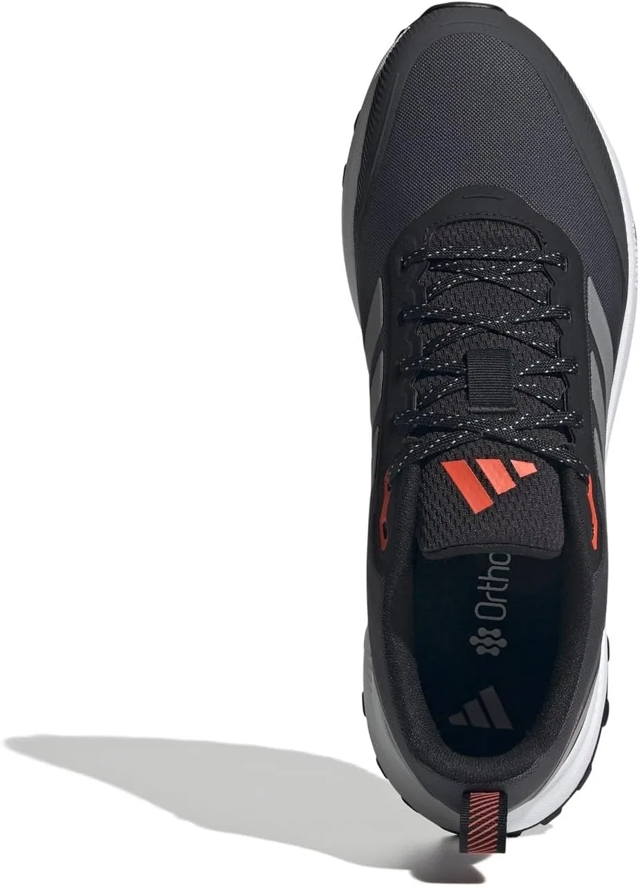 Мужские беговые кроссовки Adidas Runfalcon 5 TR, Core Black Silver Metallic Carbon — фото 2