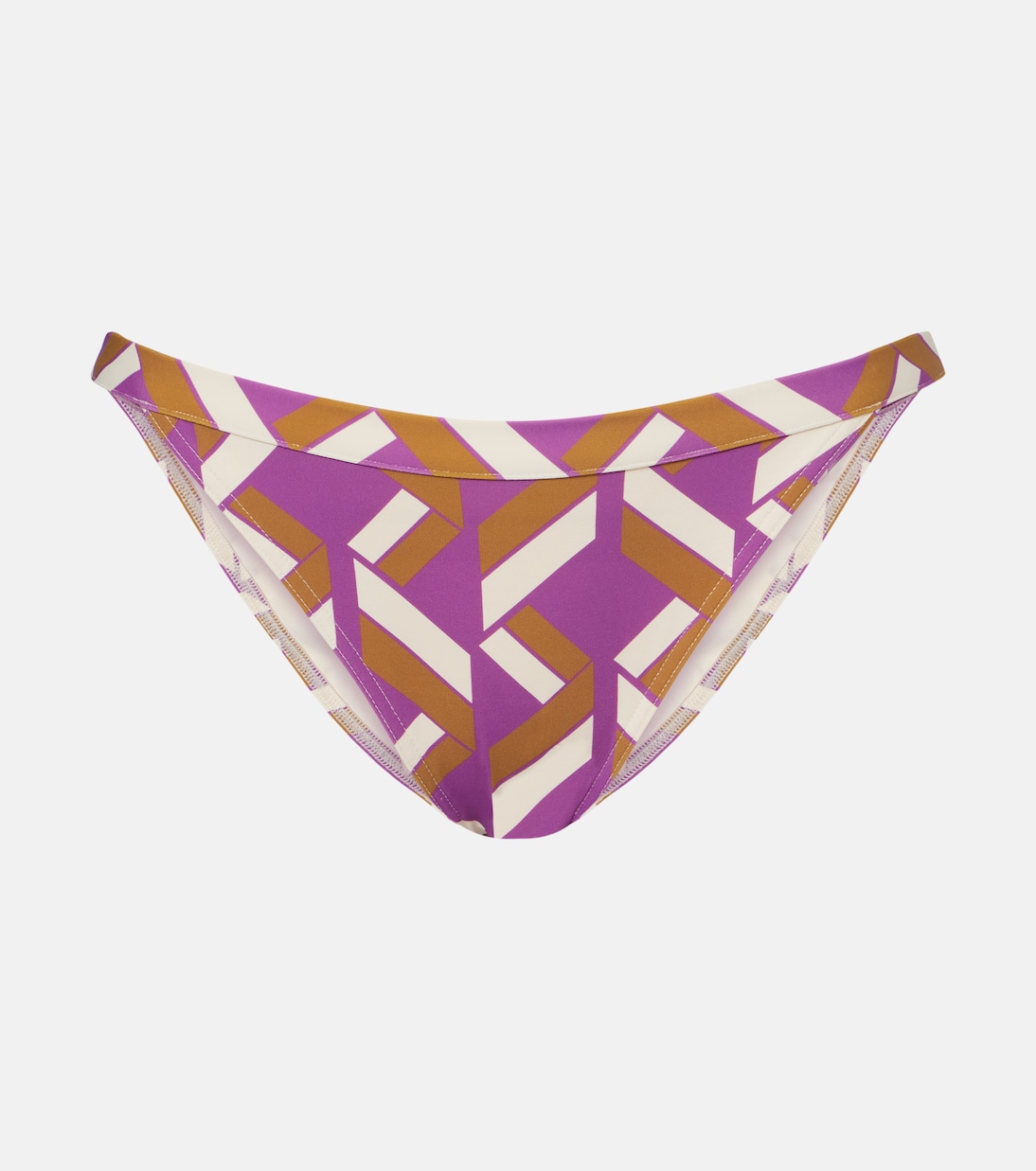 

Бикини-трусики с высокой посадкой и принтом "Лихорадка" Eres, Imperime Swim Purple