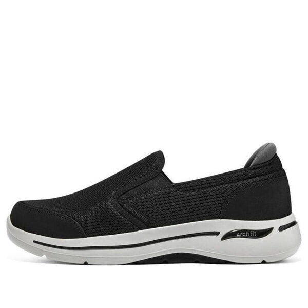 

Кроссовки go walk arch fit 'black grey' Skechers, черный