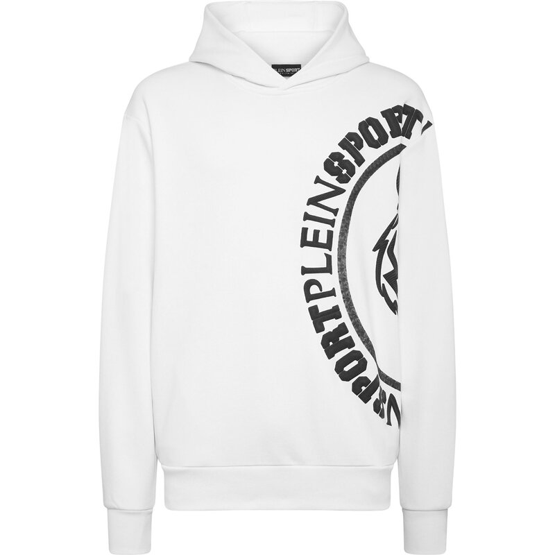 

Толстовка с капюшоном Carbon Tiger Plein Sport, цвет wei