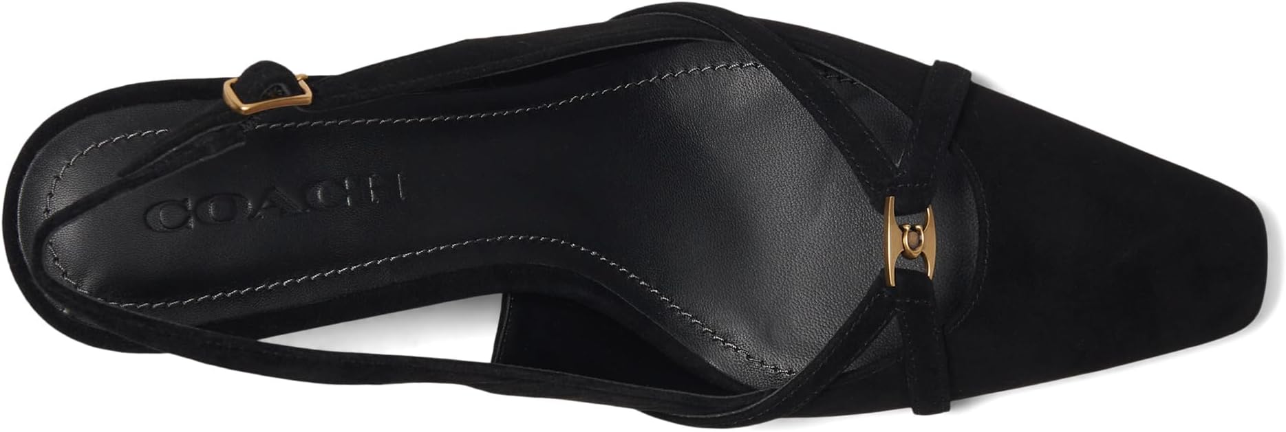 Туфли COACH Rowyn Slingback, Black — фото 2