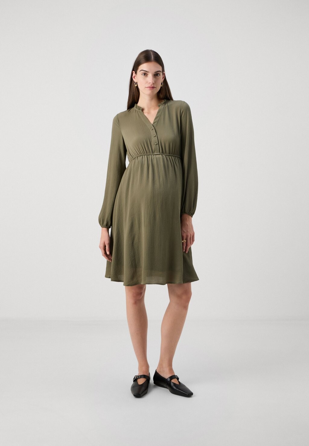 

Дневное платье VMMAYA V NECK DRESS Vero Moda Maternity, хаки