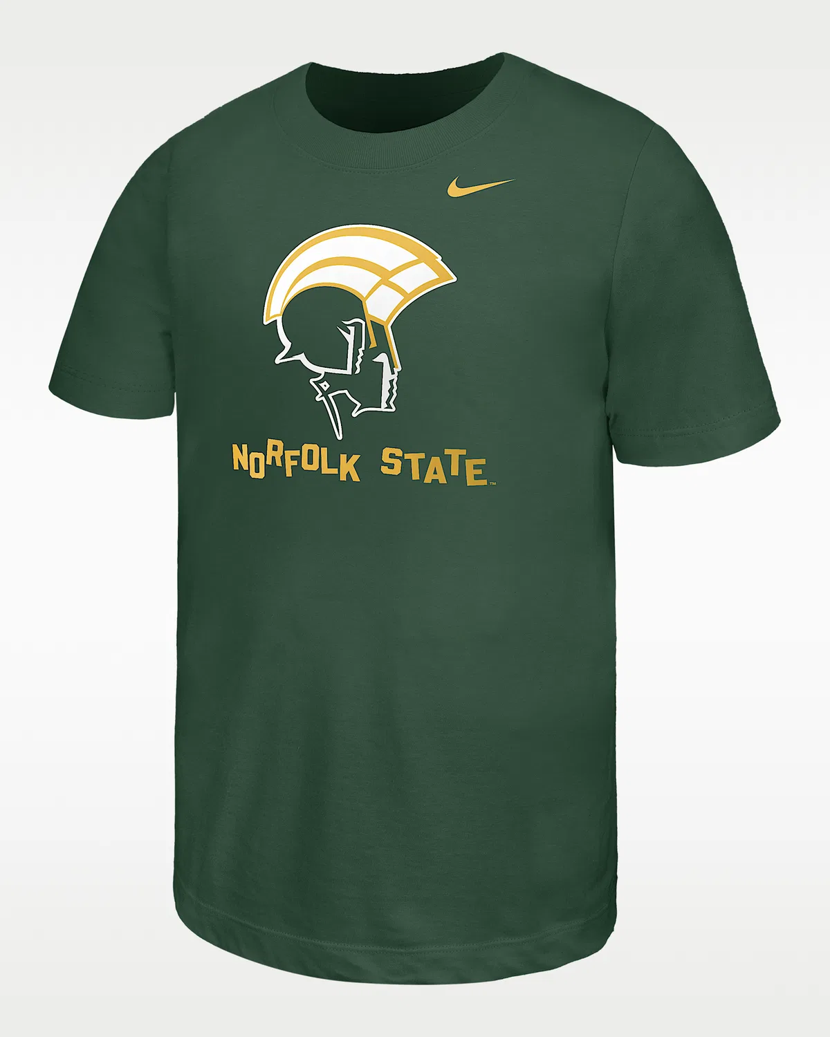 Детская футболка с коротким рукавом Nike College (Norfolk State Spartans), Gorge Green