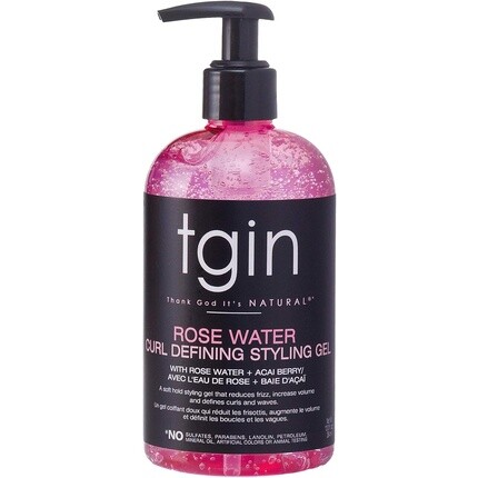 

Гель для укладки Tgin Rose Water Defining для натуральных волос - кудри и волны Thank God It's Natural