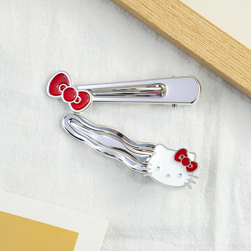 Заколка для волос Hello Kitty Sanrio, Hello Kitty Hair Clip 1 Pair — фото 3