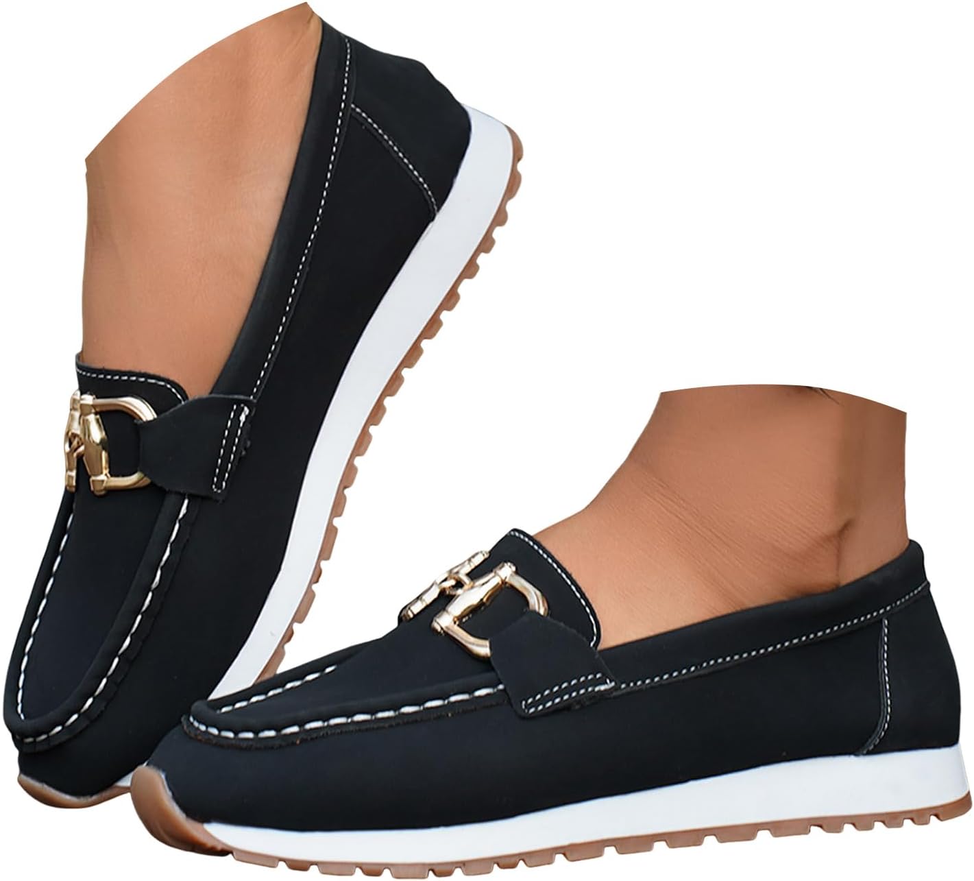 

Женские кроссовки Hbeylia с низким верхом, на платформе и слипоны, модные на танкетке с массивной подошвой, сшитые из разных тканей, для ходьбы, бега и тенниса, из холста, удобные, дышащие, на танкетке, для женщин, черный