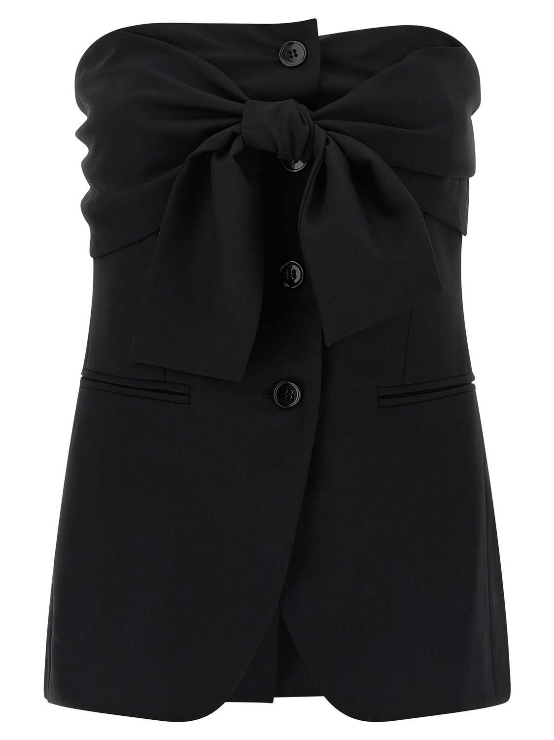 Топ 'Veruska' MAX MARA, черный