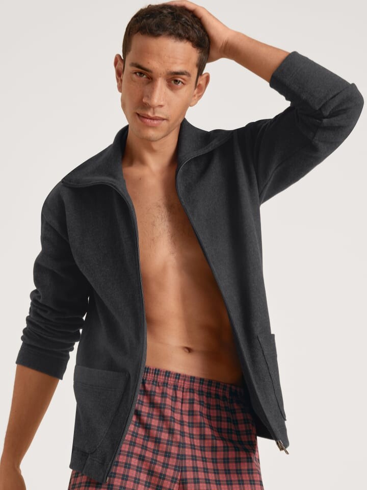 

Спортивная куртка Calida Jacke, цвет anthrazit melé
