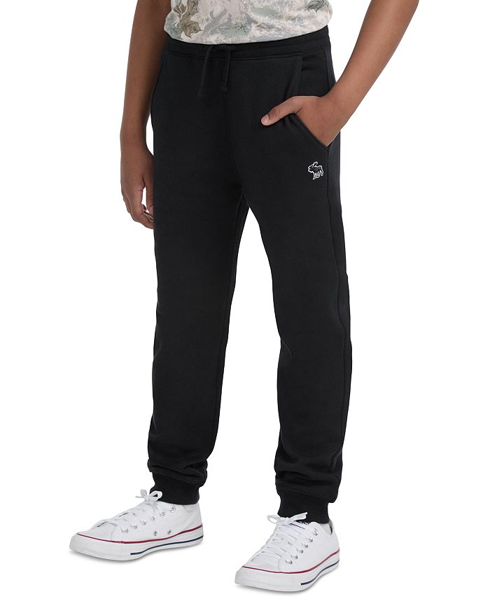 

Мальчиковые утепленные флисовые брюки Essential Fleece Jogger - для малышей и подростков abercrombie kids, черный