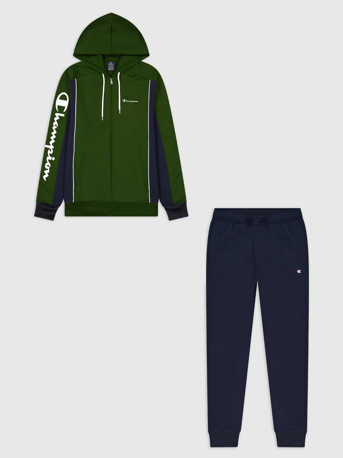 

Спортивный костюм Champion Hooded Full Zip Suit, зеленый