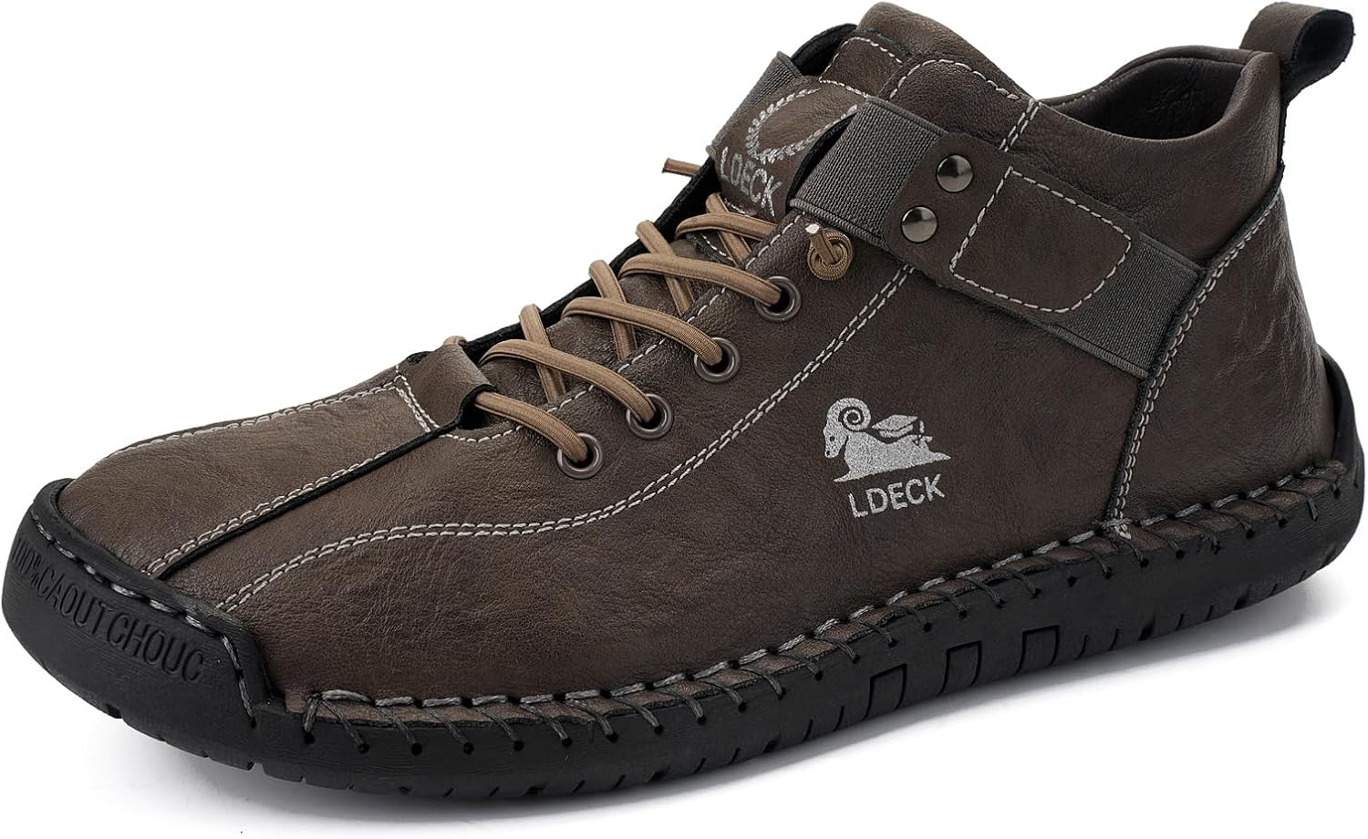 

Мужская модная водонепроницаемая легкая обувь для активного отдыха, походная обувь, повседневная спортивная обувь на все сезоны, нескользящие дышащие высокие походные ботинки, классические туфли Generic, хаки