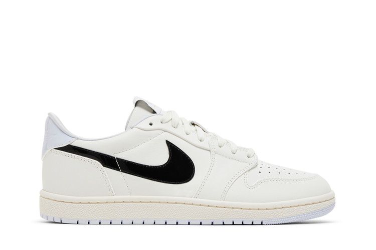 Кроссовки Air Jordan Air Jordan 1 Retro Low '85 OG 'Wings - French Blue', белый — фото 2