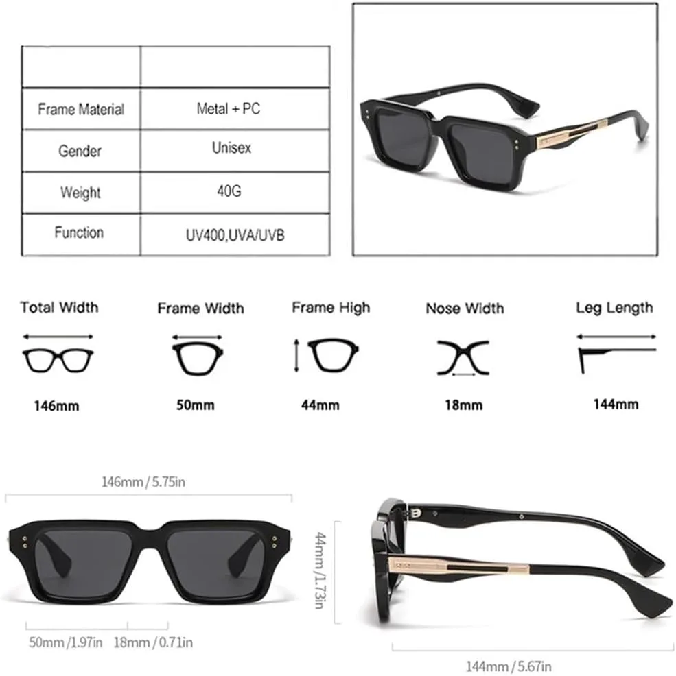 

Ретро солнцезащитные очки для женщин, градиентные линзы UV400, модные прозрачные линзы, мужские очки в тренде, оправа с заклепками KTUCN, C8 Matte Silverblack