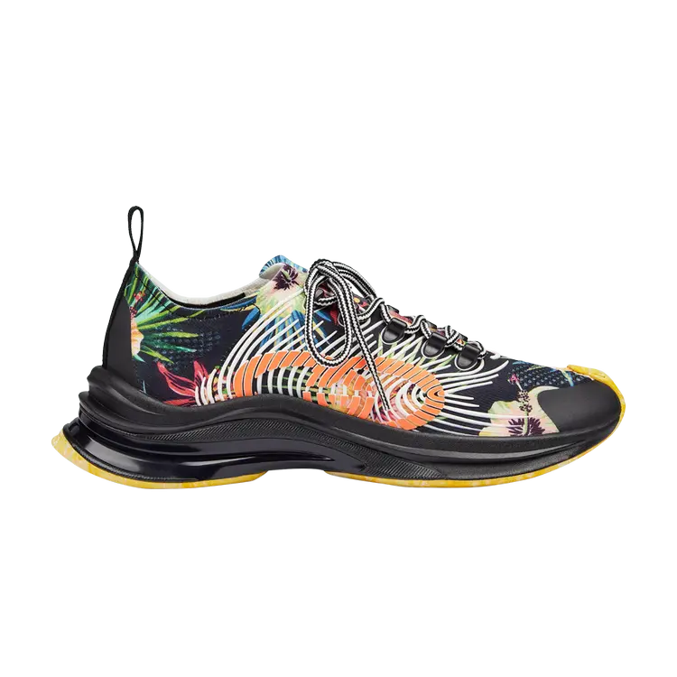 

Кроссовки Gucci Run Sneaker, черный, Серый, Кроссовки Gucci Run Sneaker, черный