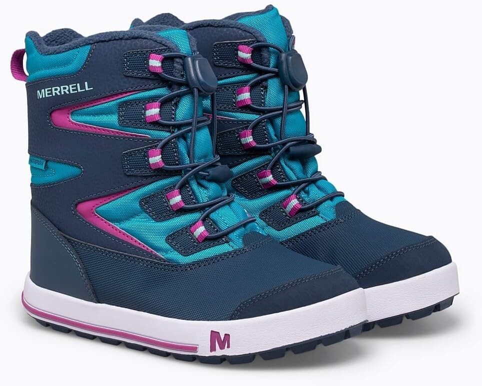 

Ботинки Merrell Snow Bank 3.0 Waterproof, цвет Navy/Turquoise