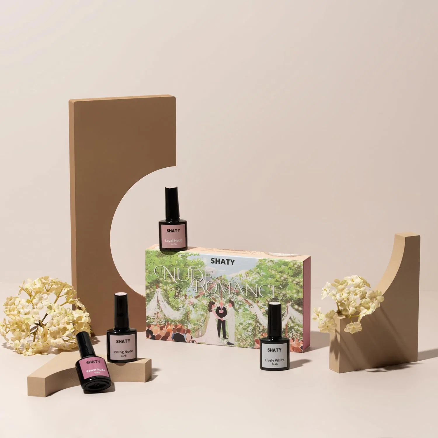 Набор гель-лаков «Biab Gel Nail Polish Set» от SHATY Shaty — фото 4