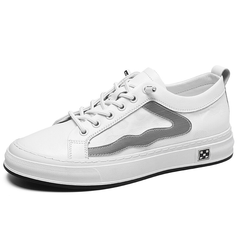 

Кроссовки мужские Lifestyle Shoes Men Low-Top Bull Charm, цвет White Gray