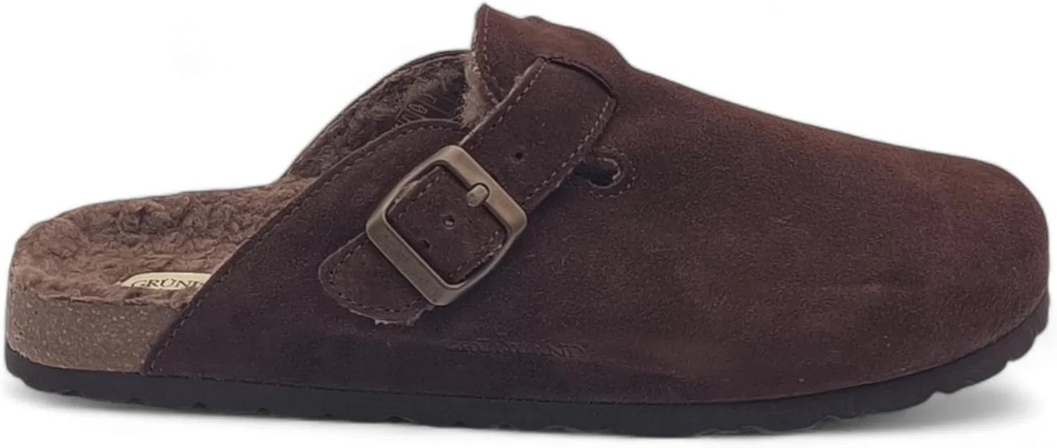Мюли Grunland Plush для мужчин | BOBO CB2247 GRÜNLAND il benessere è naturale, Brown — фото 3