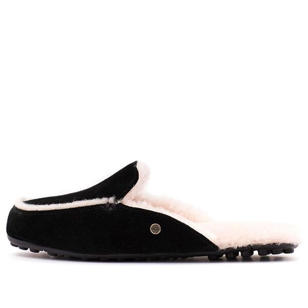 Тапочки lane slip-on loafers 'black' Ugg, черный