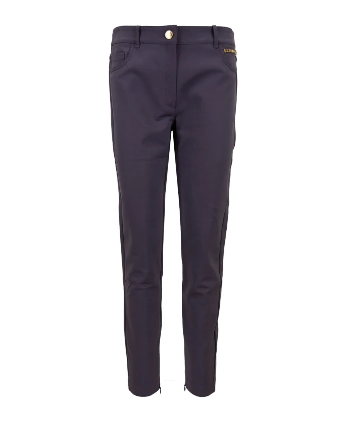 

Женские брюки на молнии и пуговице Elisabetta Franchi, фиолетовый