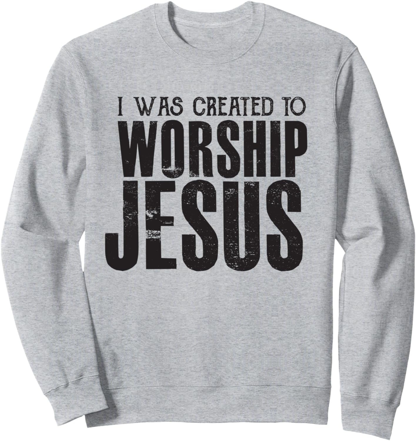 

Я был создан для поклонения Иисусу. Христианская вера. Толстовка серого цвета Avinu Apparel, Серый, Я был создан для поклонения Иисусу. Христианская вера. Толстовка серого цвета Avinu Apparel