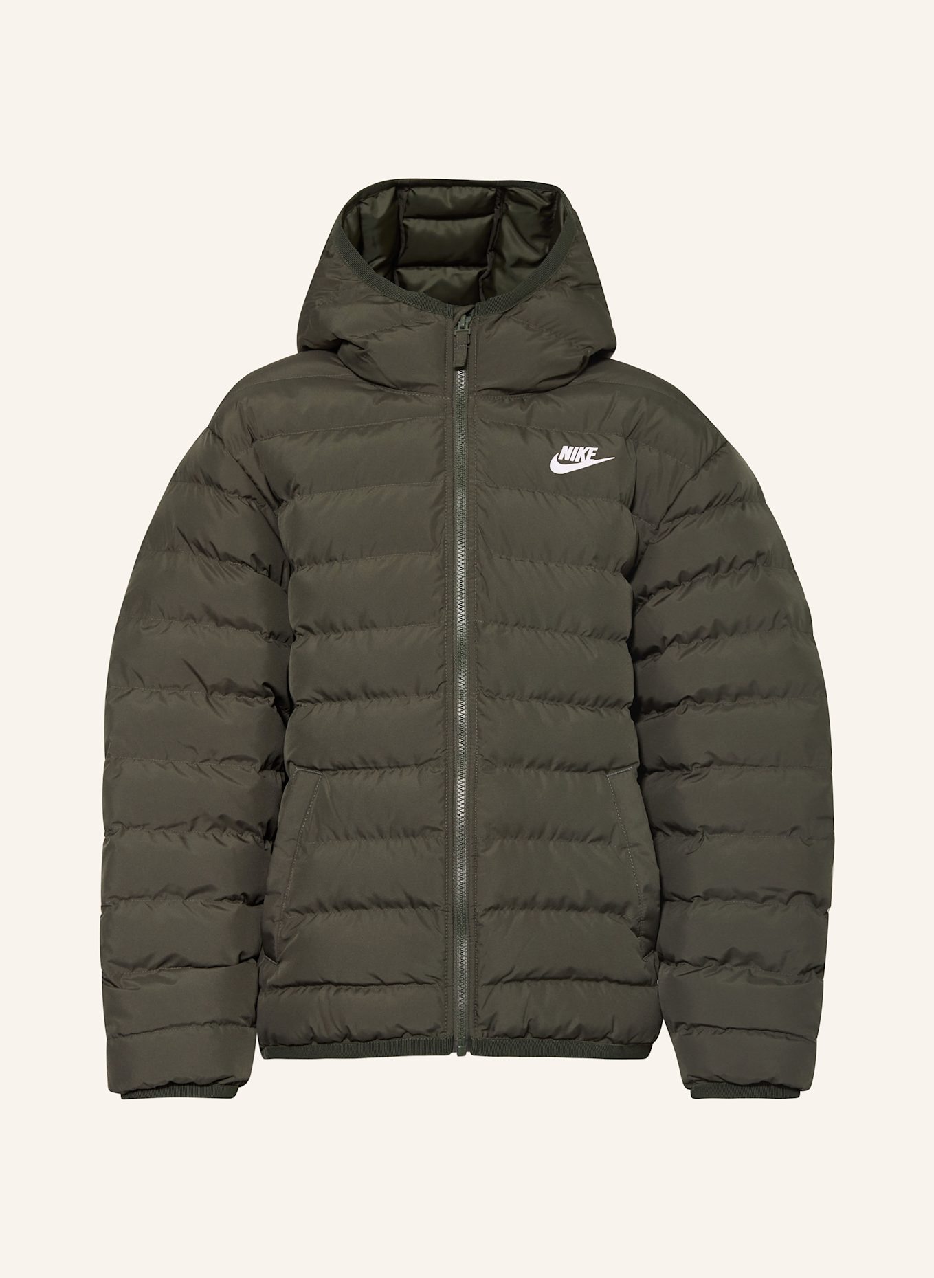 

Стеганая куртка Nike, зеленый