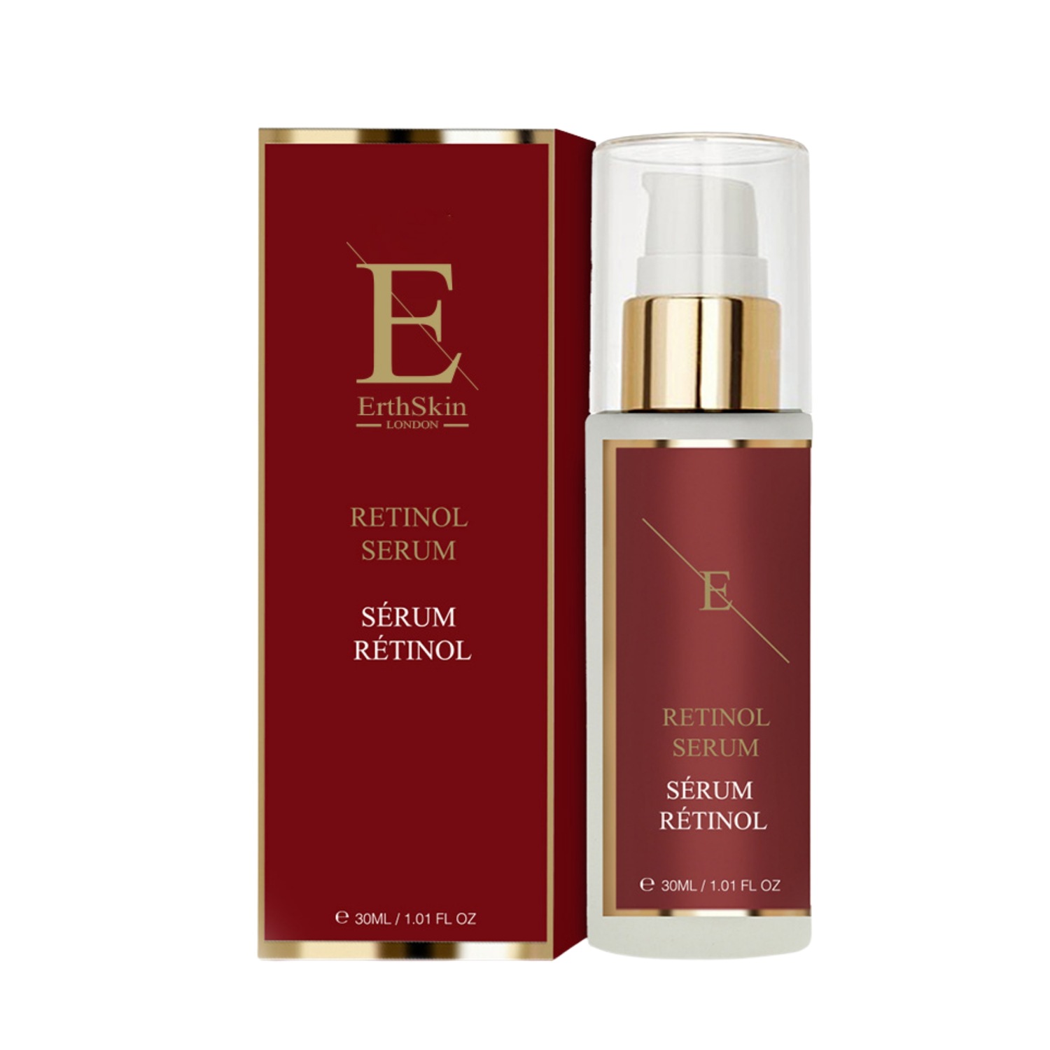 

Сыворотка для лица retinol serum Erthskin London, количество 1 шт.