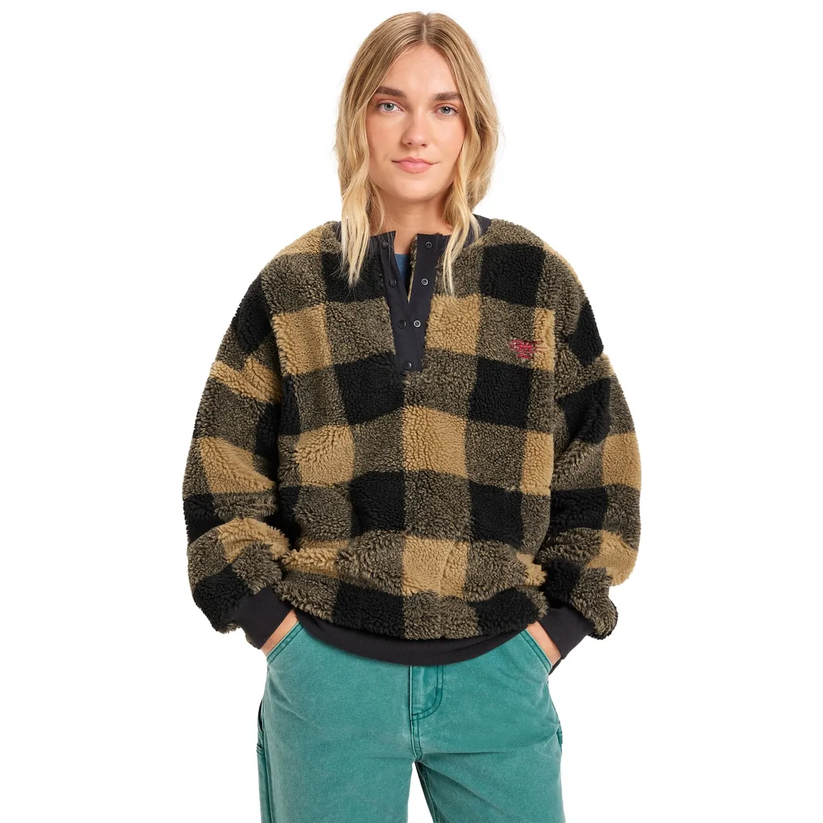 

Женская флисовая кофта Mercury Barranco Quiksilver, мультиколор