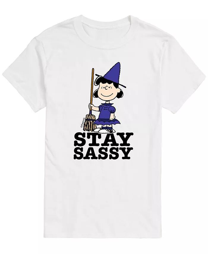 

Мужская футболка Peanuts Stay Sassy AIRWAVES, белый