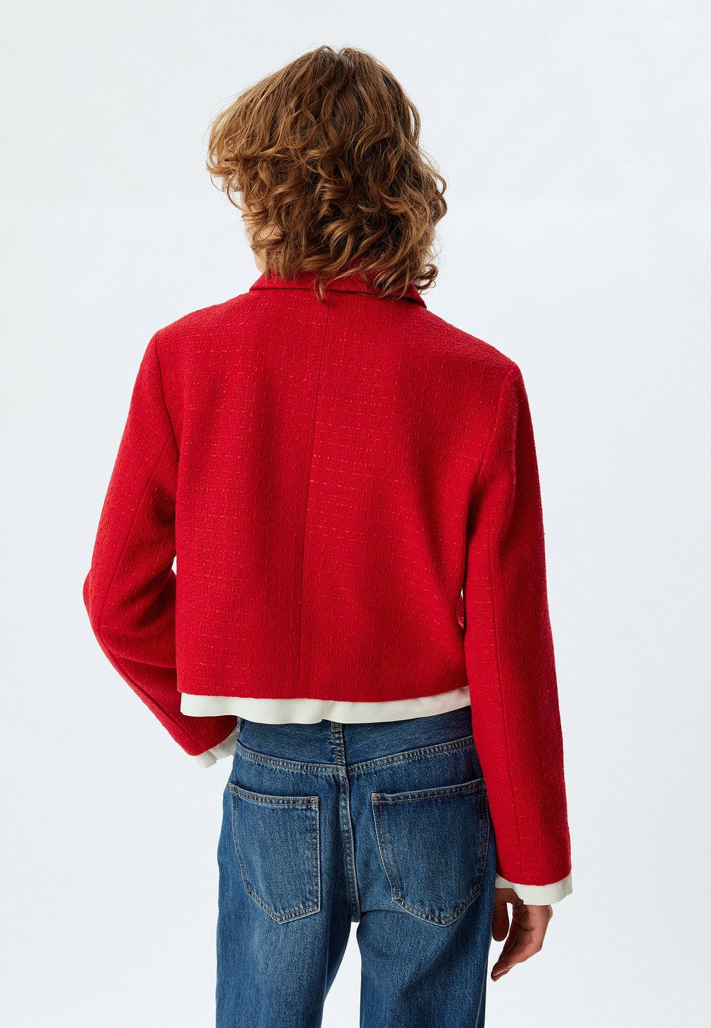 

Кардиган TWEED CLASSIC Koton, красный