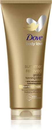 

Автозагар молочко для тела Dove DermaSpa Summer Revived, Medium to Dark 200 ml