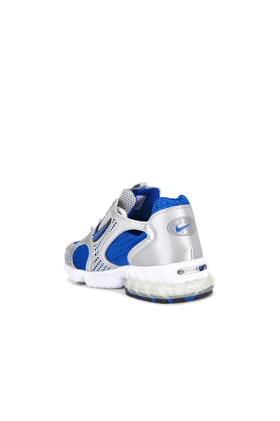 Кроссовки Nike Air Zoom Spiridon Cage 2 Nike, Metallic Silver & Varsity Royal — фото 3