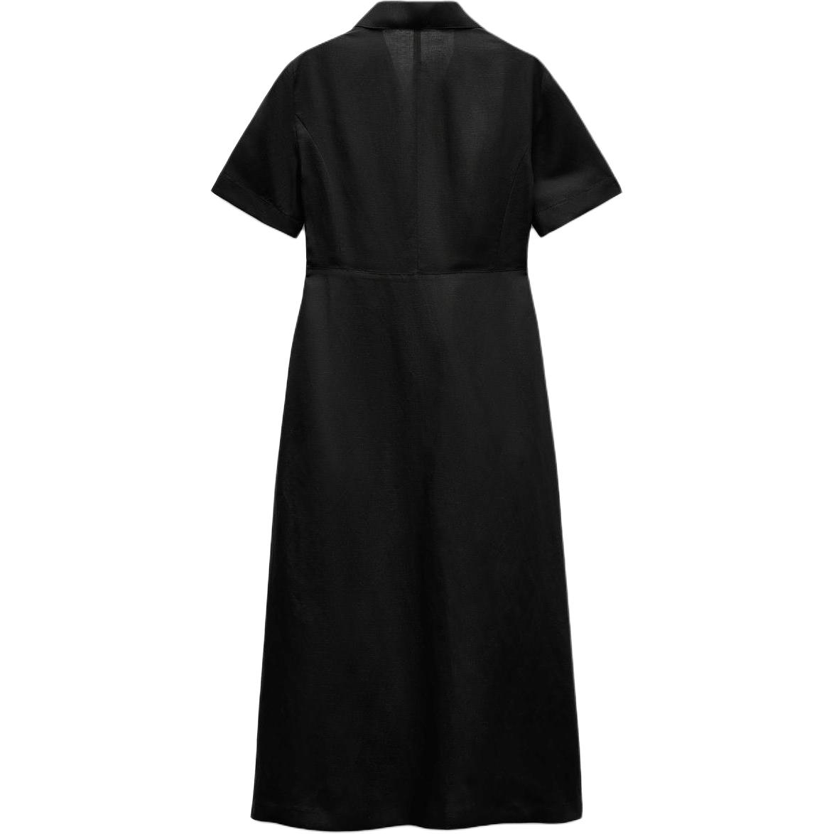 Футболка с коротким рукавом ZW Series черная ZARA — фото 3