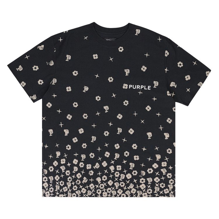 

Футболка PURPLE BRAND Textured Jersey Short-Sleeve Tee 'Black', черный