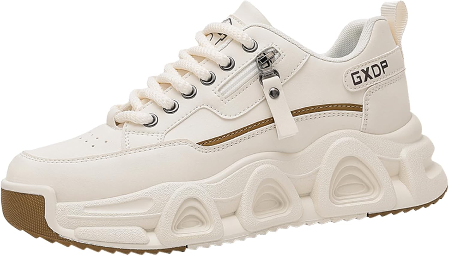 

Мужские черные высокие кеды, стильные с застежкой-молнией и шнуровкой, с массивной подошвой в стиле стритвир, удобная повседневная обувь Aokisx