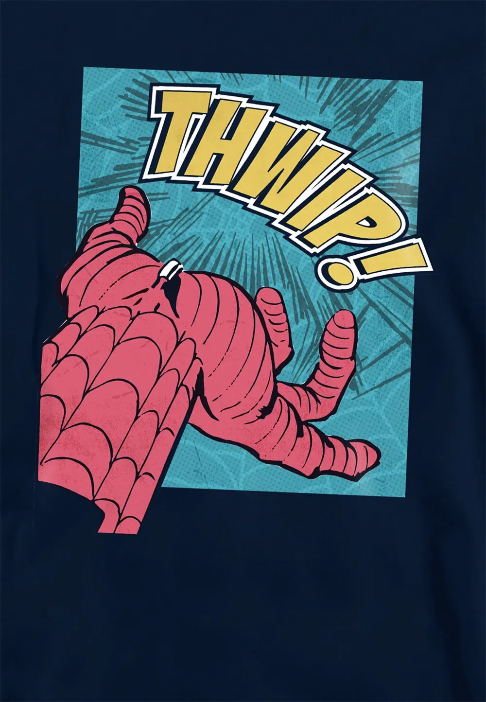 Детская худи Marvel Spiderman Thwip Panel, темно-синий — фото 2