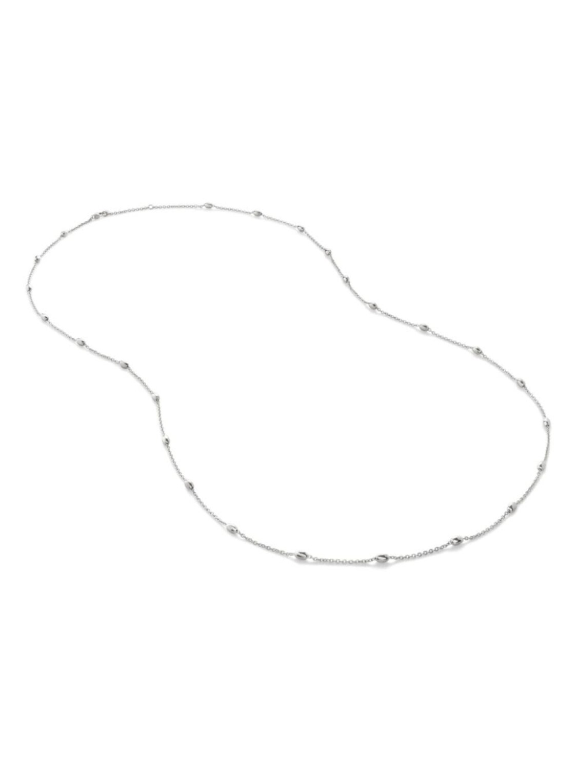 

Серебряное колье Orbit Monica Vinader, серебряный