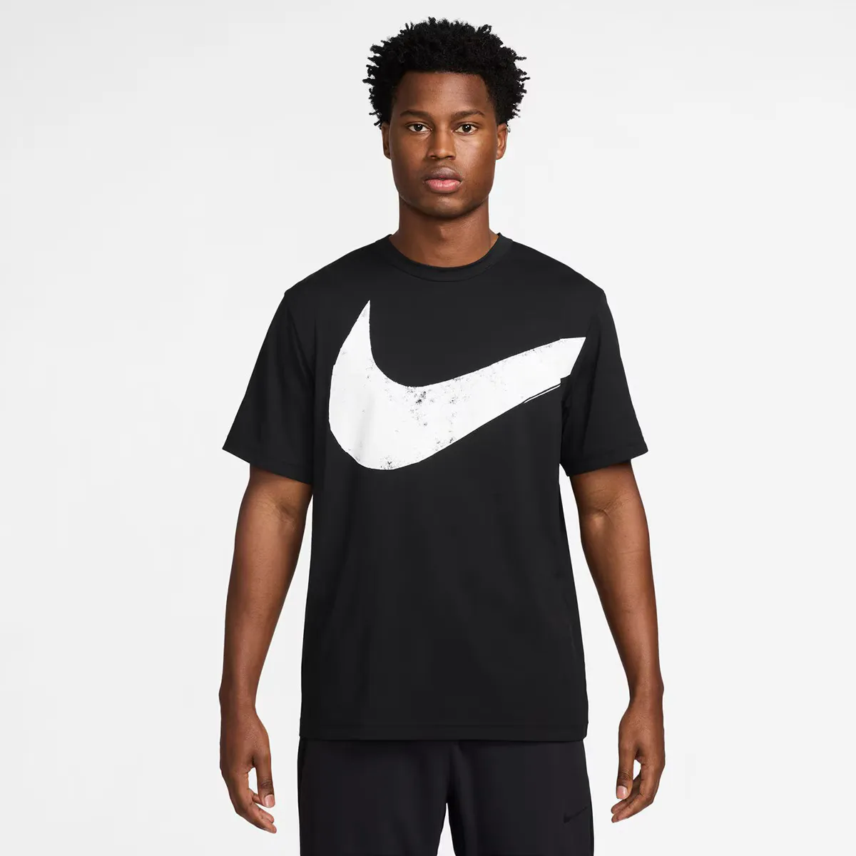 

Мужская футболка Nike Hyverse Swoosh, черный