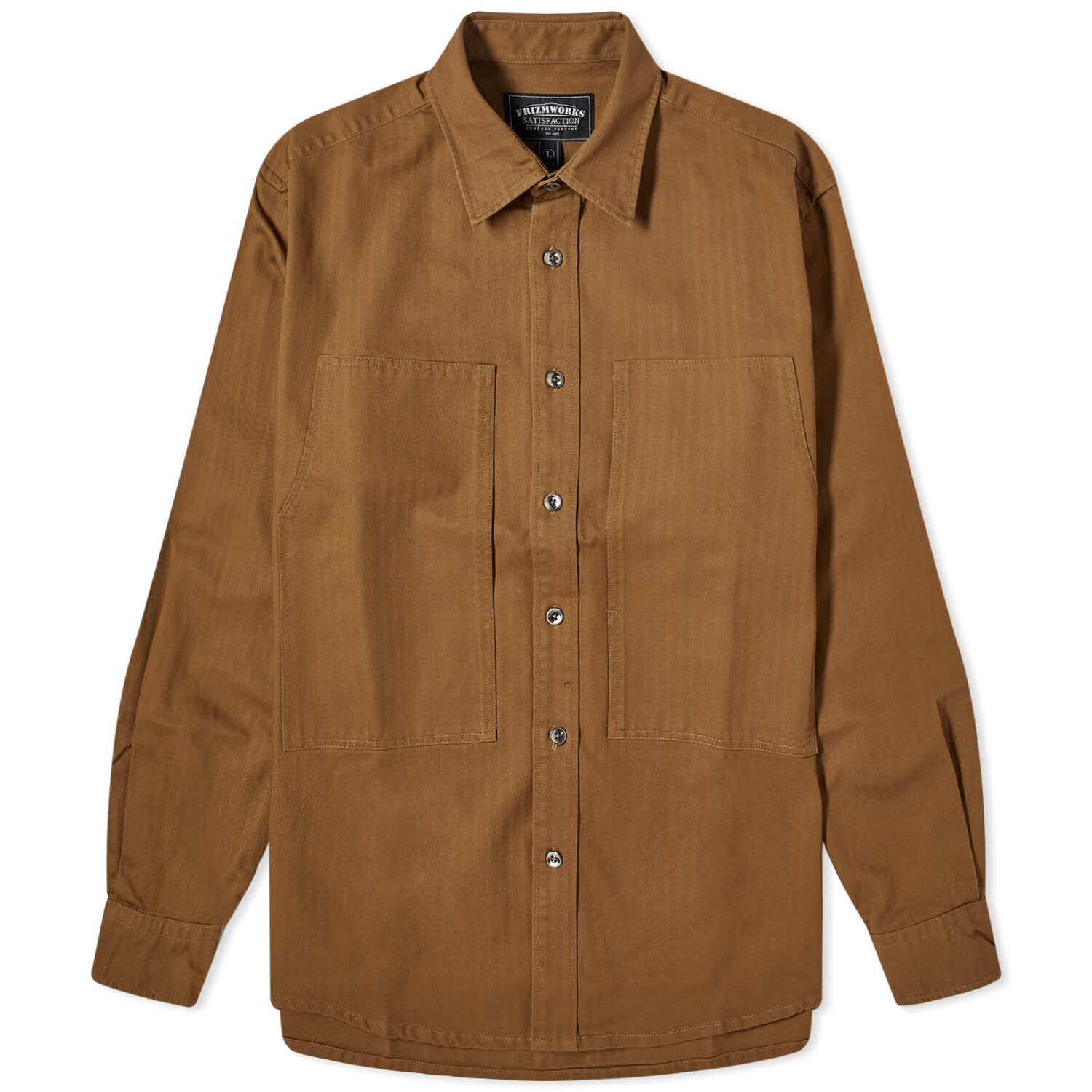 

Рубашка Frizmworks Hbt Carpenter Pocket Work, мокко