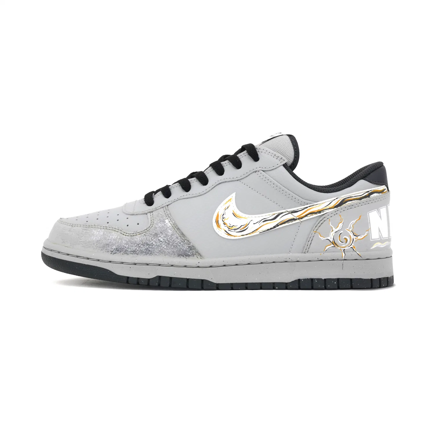 Кроссовки скейтбординговые легкие Nike Big серые