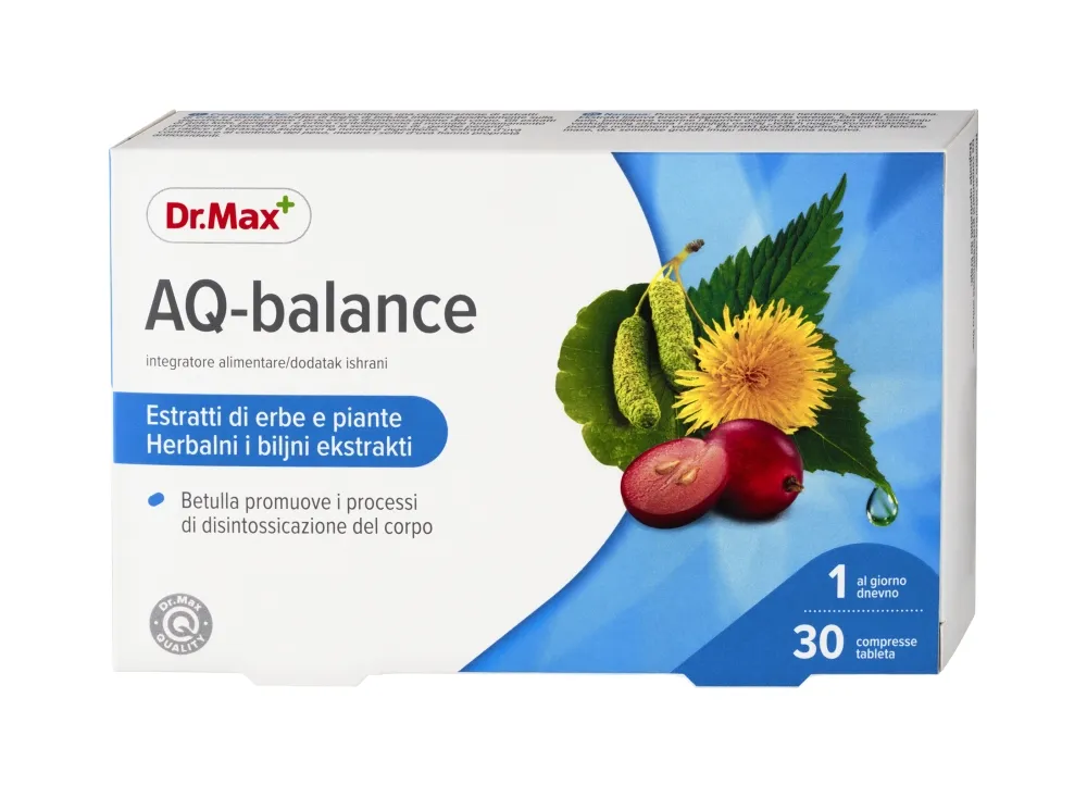 

Dr. Max Aq-Balance 30 Tbl Очищающее действие