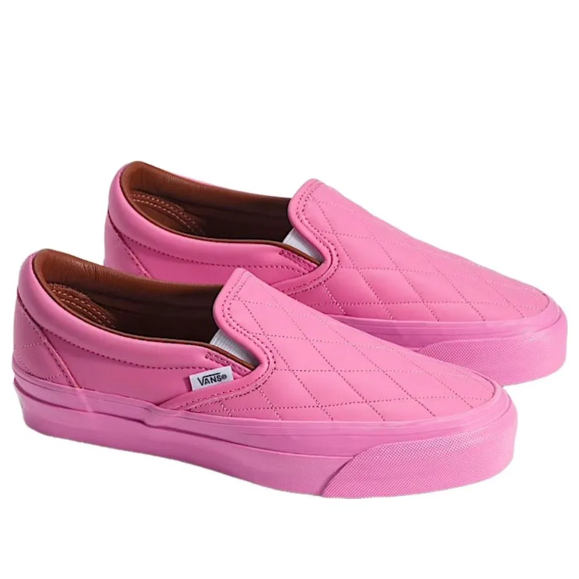 Слипоны Vans Premium Classic Slip-On 'Pink' VN000D9WPNK, розовый — фото 2