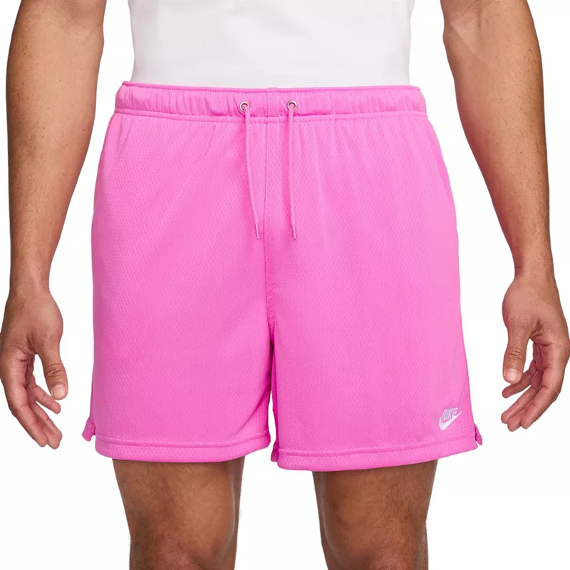 

Мужские шорты Nike Club в сетку Futura Flow, цвет Playful Pink