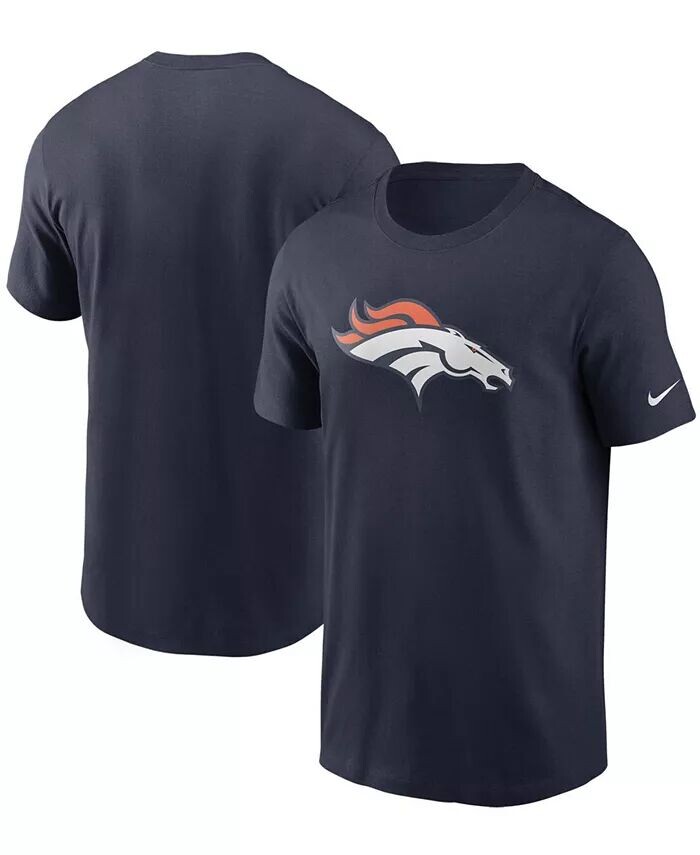 

Мужская темно-синяя футболка с логотипом Denver Broncos Primary Nike