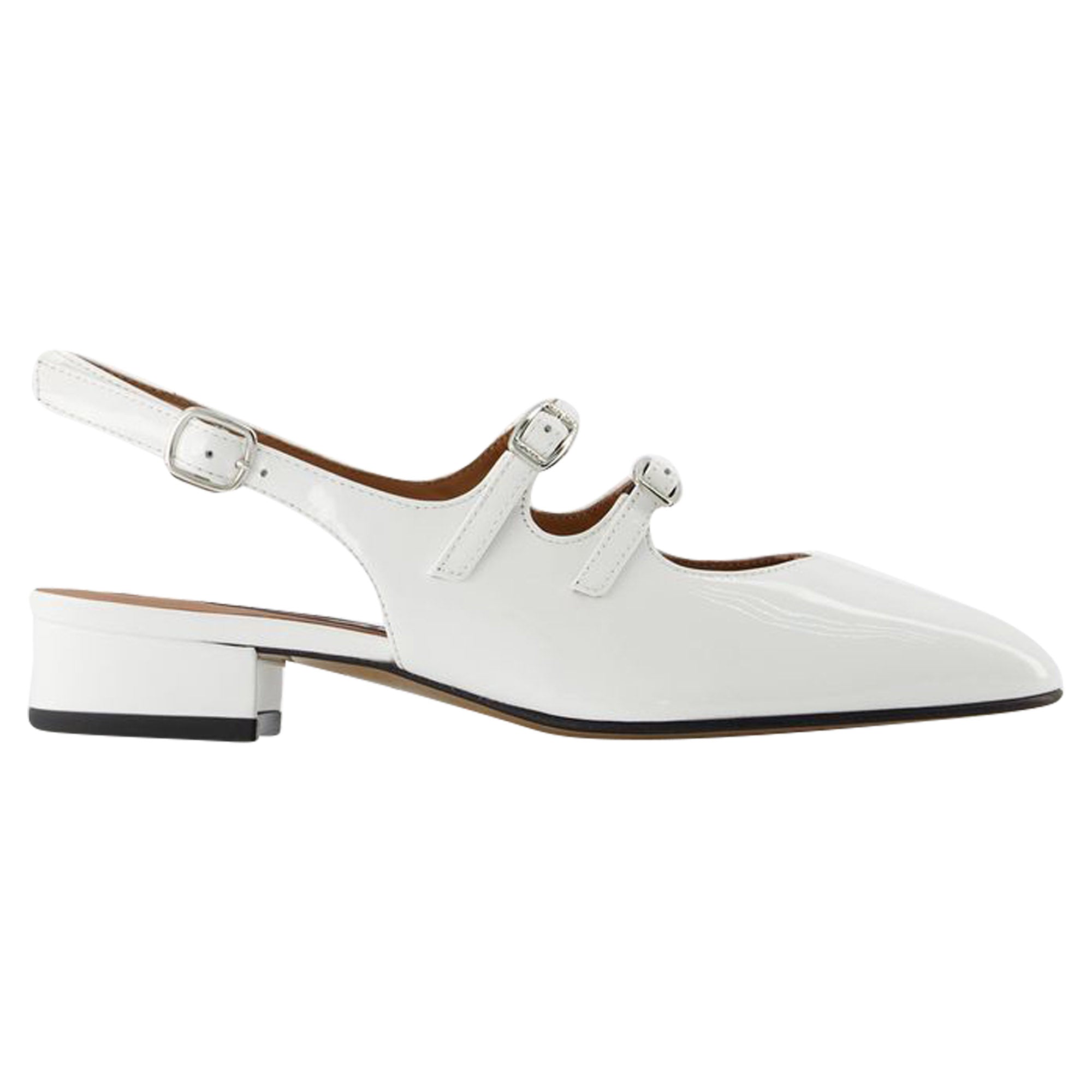 Туфли Peche Pumps - Carel - Белые - Лакированная кожа Carel Paris