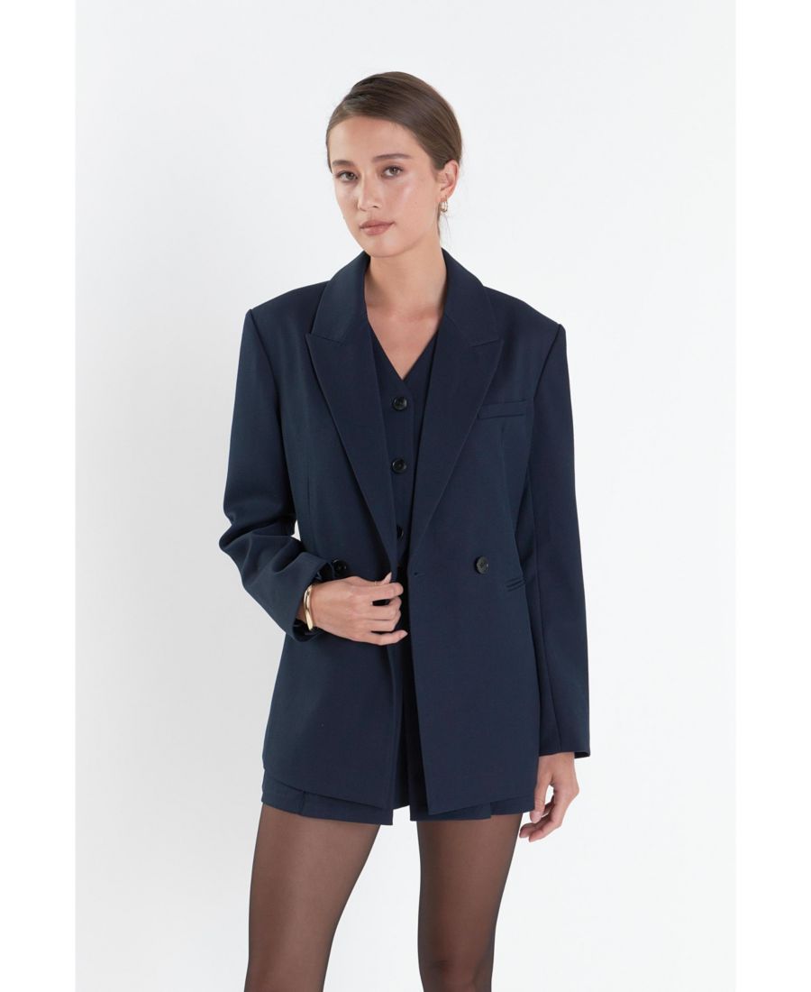 

Женская твиловая куртка English Factory, No Color