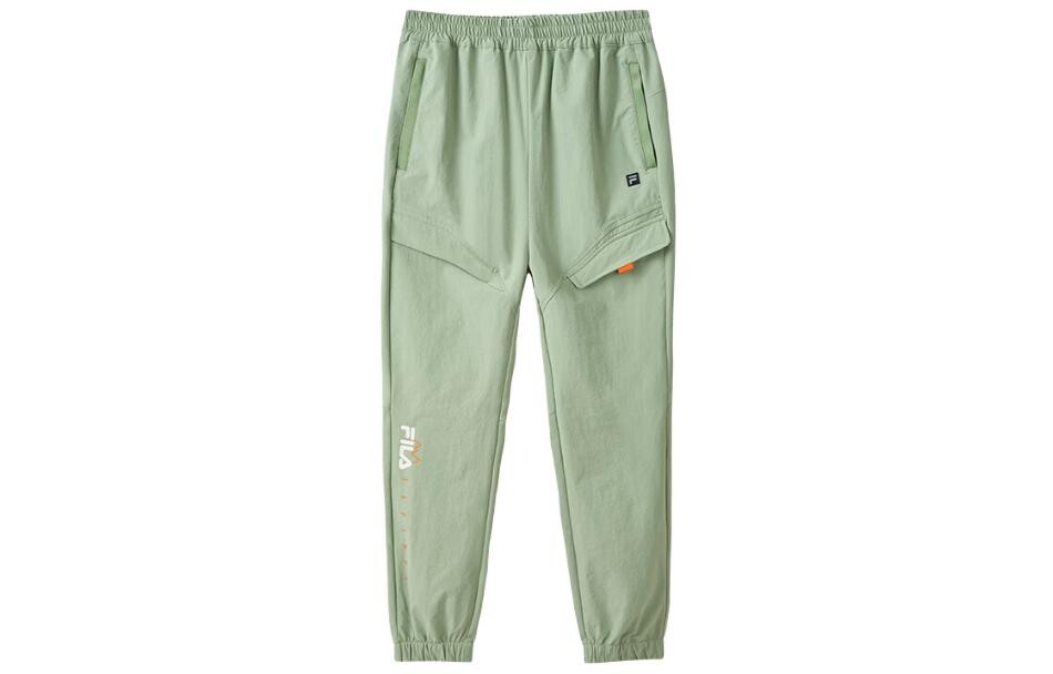 

Детские трикотажные спортивные штаны FILA, цвет Medium brownish green